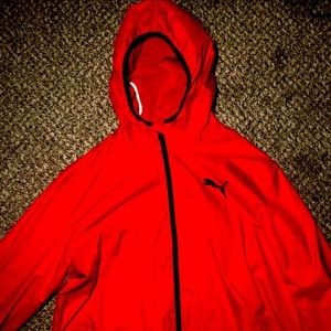Red Puma Windbreaker